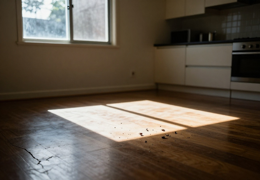 Termite damage in a Bankstown home before treatment